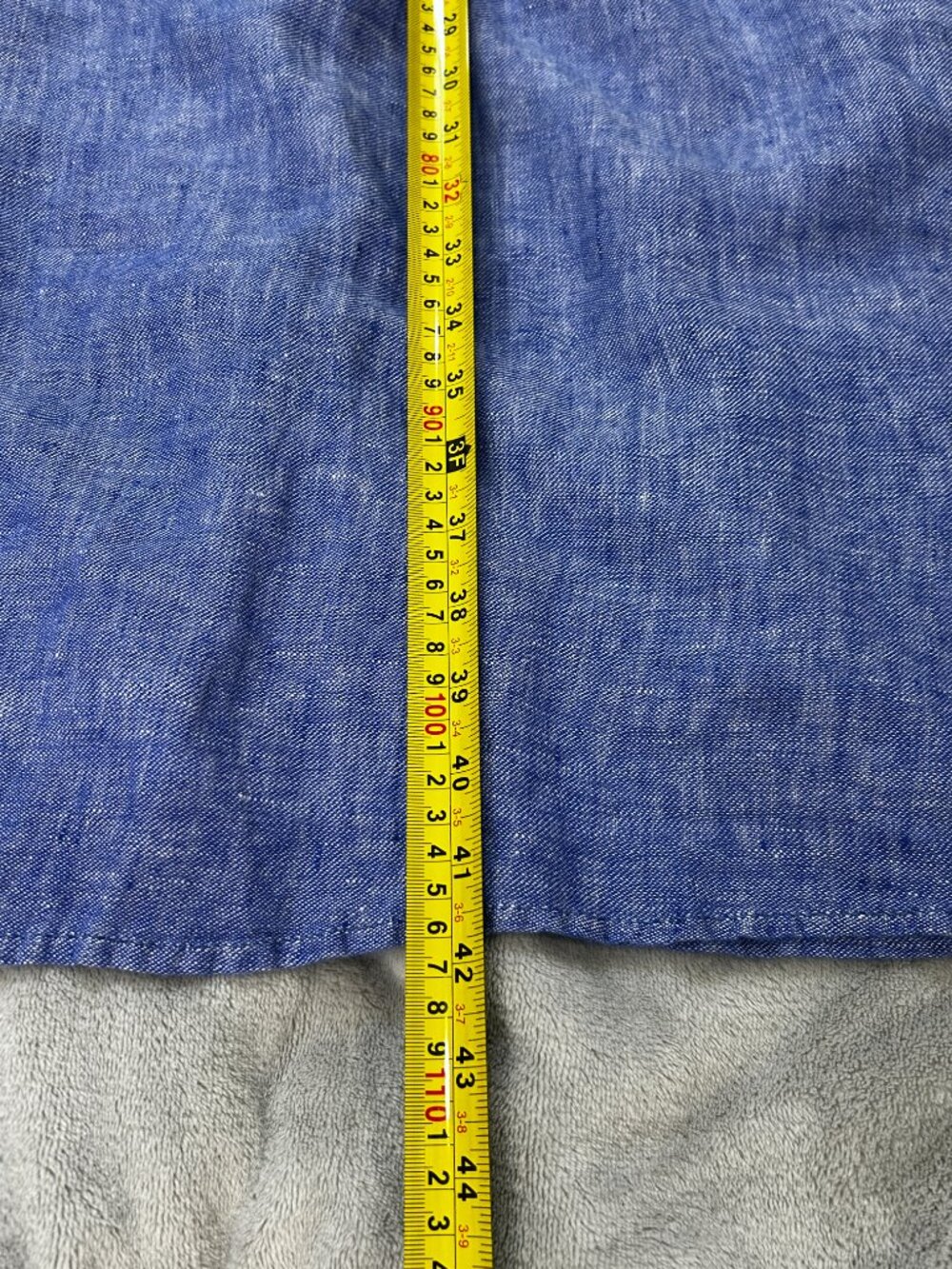 Joie Linen Smocked Maxi Dress Chambray Blue Lined Adjustable Straps Summer - Picture 12 of 12